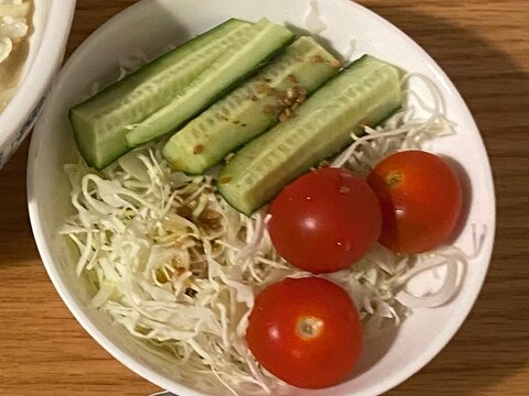 きゅうりとトマトのサラダ